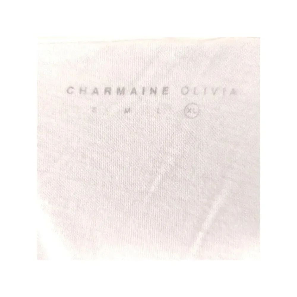 Charmaine Olivia T Shirt Womens Size Medium White Daydreamer Nightdreamer Art